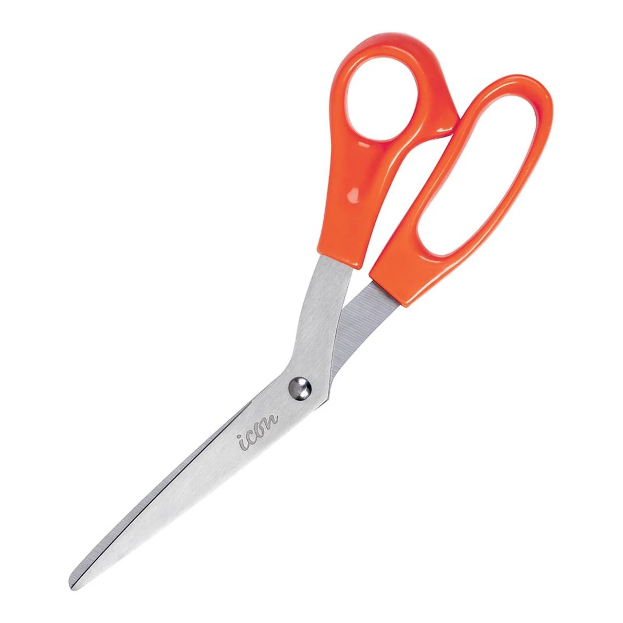 Icon Scissor 8.25 Inch Orange Handle - Nail Gallerys