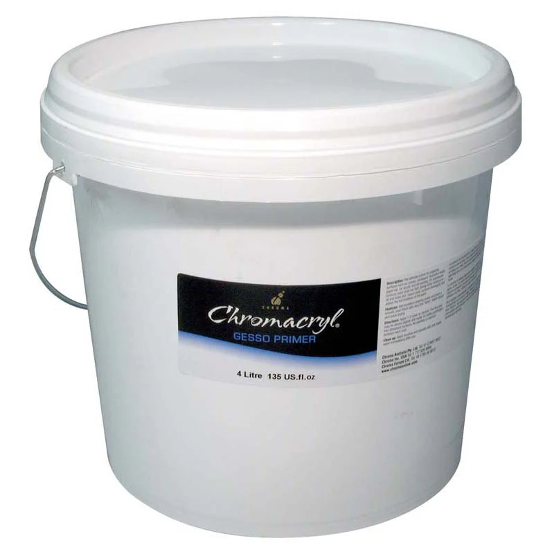 Chromacryl Gesso Primer Medium 4 Litre - Nail Gallerys