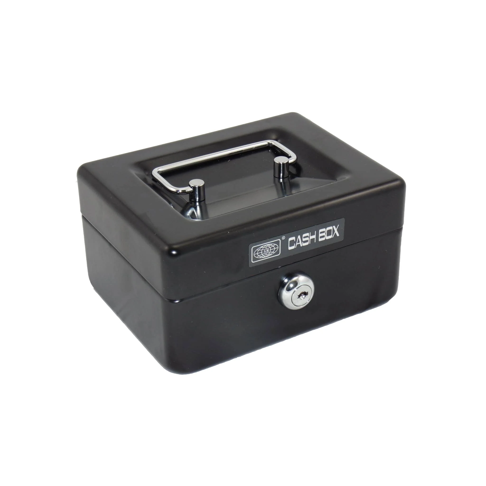 Cash Box 6 Inch Black Sr-8811n - Nail Gallerys