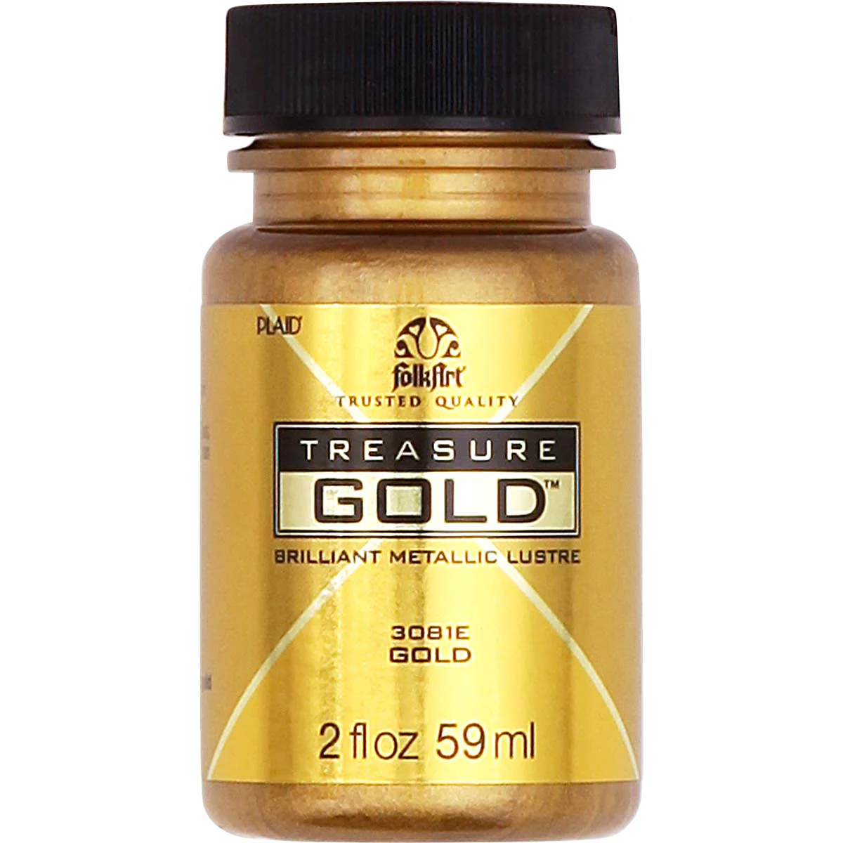 FolkArt Treasure Gold Paints 59ml - Nail Gallerys