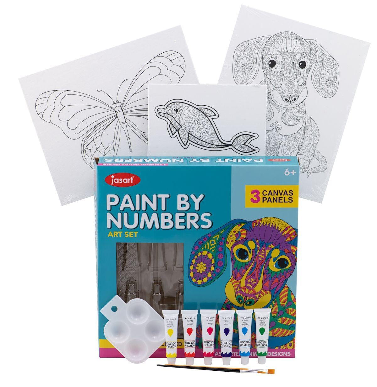 Jasart Paint By Numbers Art Set - Nail Gallerys
