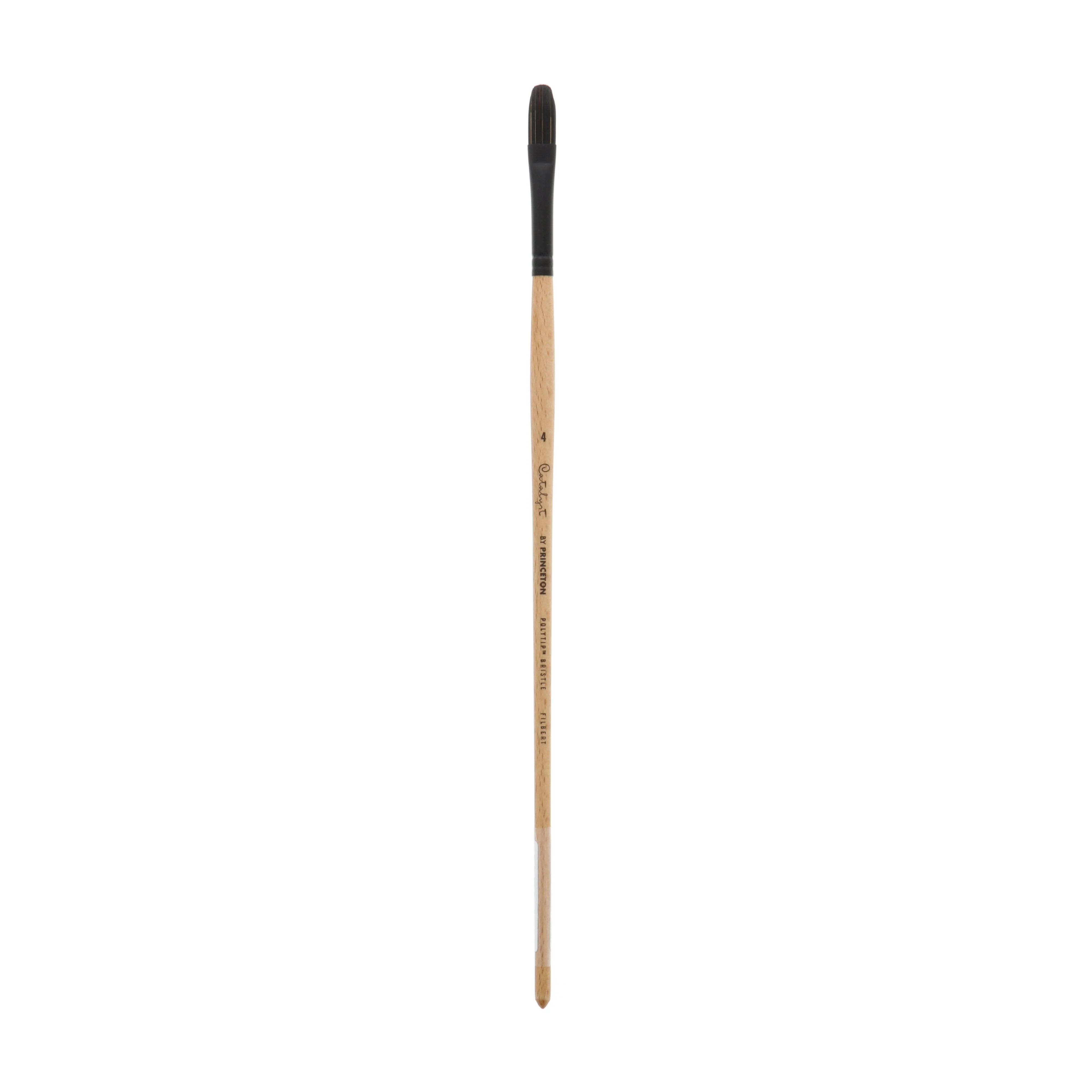 Princeton Catalyst Polytip Filbert Synthetic Bristle Brushes - Nail Gallerys