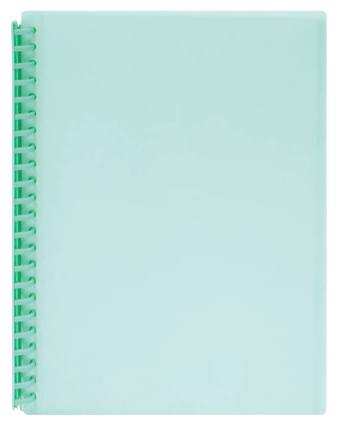 Marbig Clearview Refillable 20 Pocket A4 Display Books Pack Of 12 - Nail Gallerys