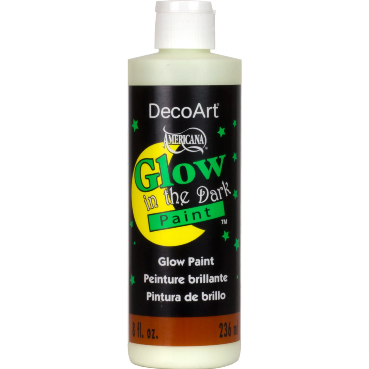 Decoart Glow In The Dark Paint 236ml - Nail Gallerys
