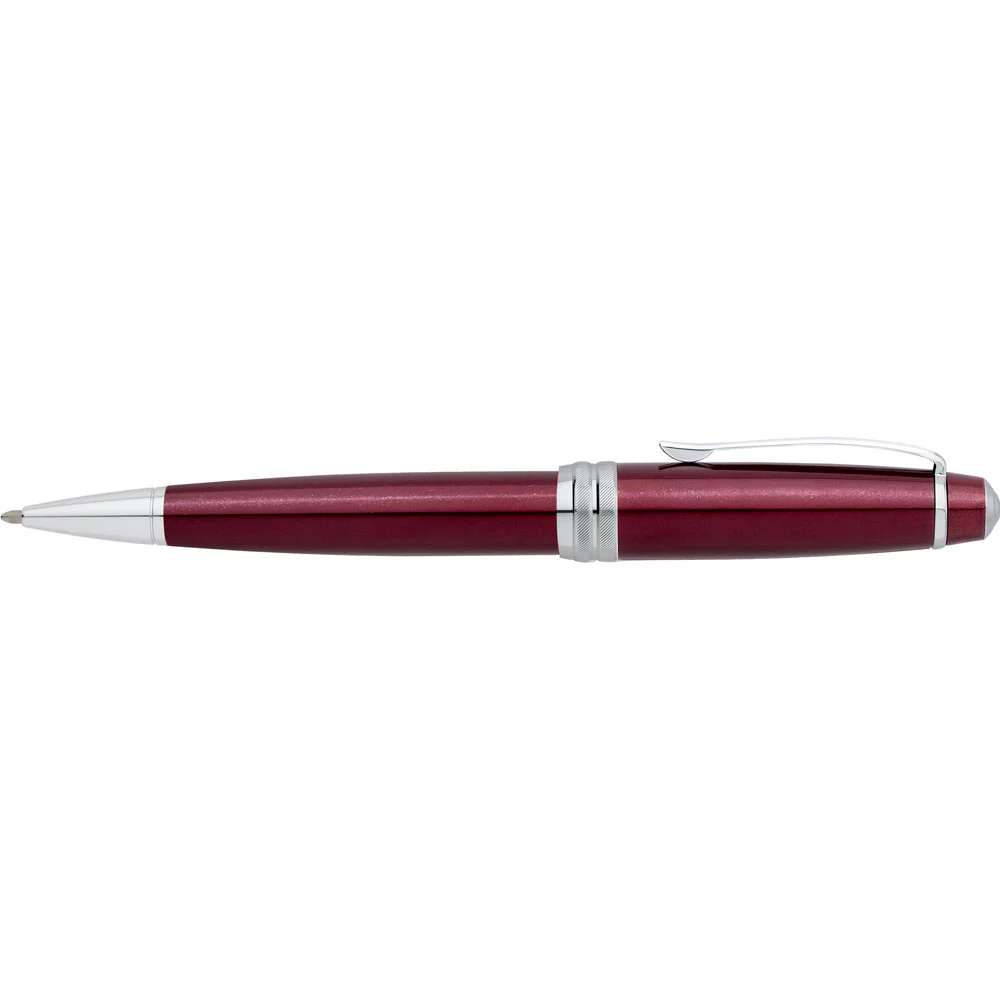 Cross Bailey Red Lacquer Medium Nib Ballpoint Pen - Nail Gallerys