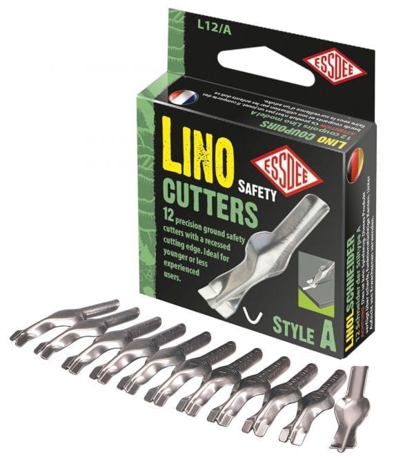 Essdee Safety Lino Cutter Style A Box Of 12 - Nail Gallerys