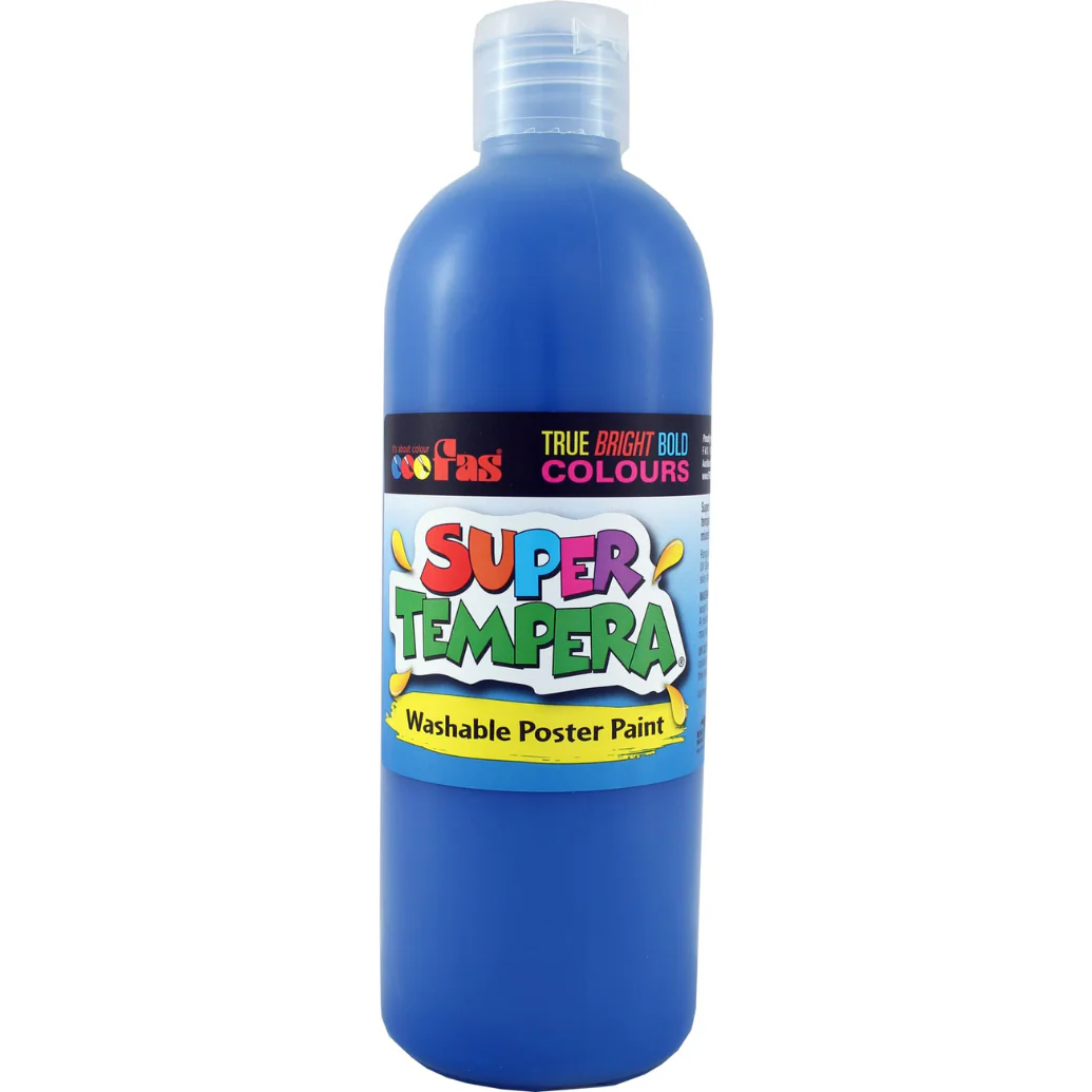 Fas Super Tempera Washable Poster Paints 500ml - Nail Gallerys