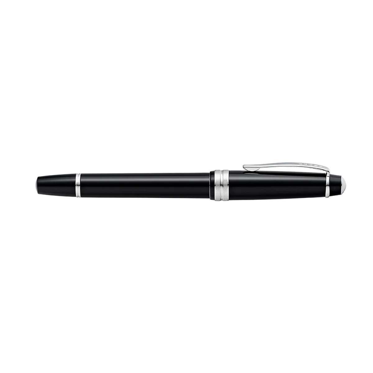 Cross Bailey Light Glossy Black Resin Extra Fine Nib Fountain Pen - Nail Gallerys