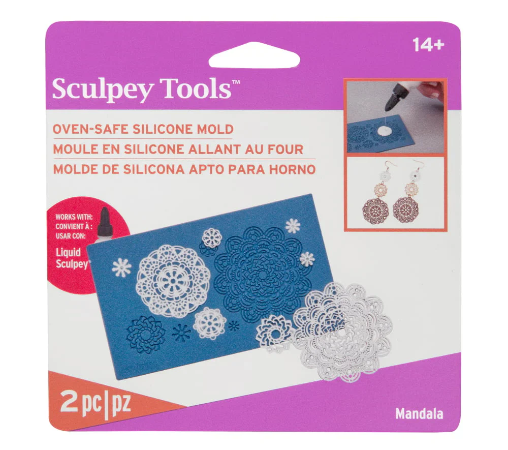 Sculpey Silicone Bakeable Mandala Mould - Nail Gallerys