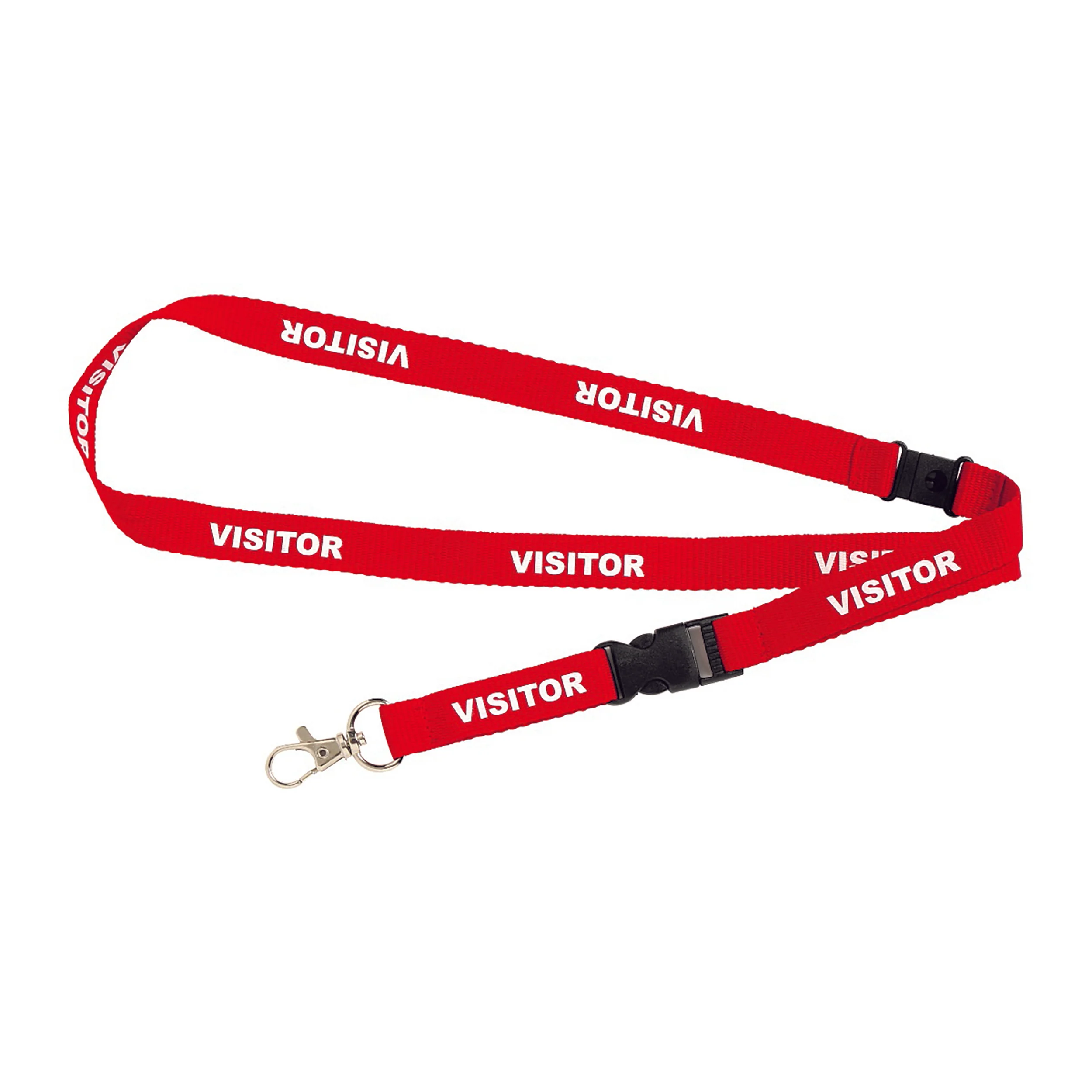 Rexel  Id Pre-printed Visitor Lanyard Pack Of 5 - Nail Gallerys