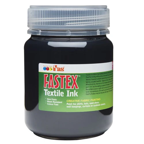 Fas Fastex Non-Toxic Textile Ink 250ml - Nail Gallerys