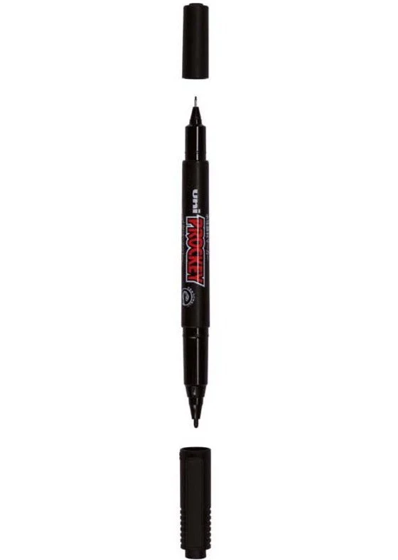 Uni Prockey Dual Tip Pen 0.4/0.9mm Markers - Nail Gallerys