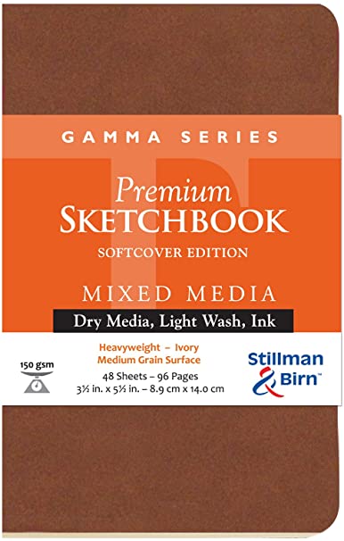 Stillman & Birn Gamma Soft Cover Sketchbooks 150gsm - Nail Gallerys