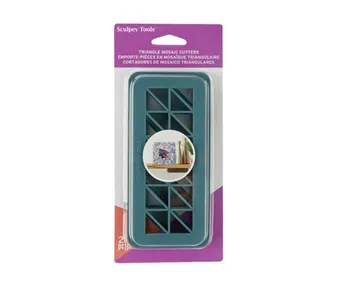 Sculpey Premo Mosaic Triangle Cutters Set of 2 - Nail Gallerys