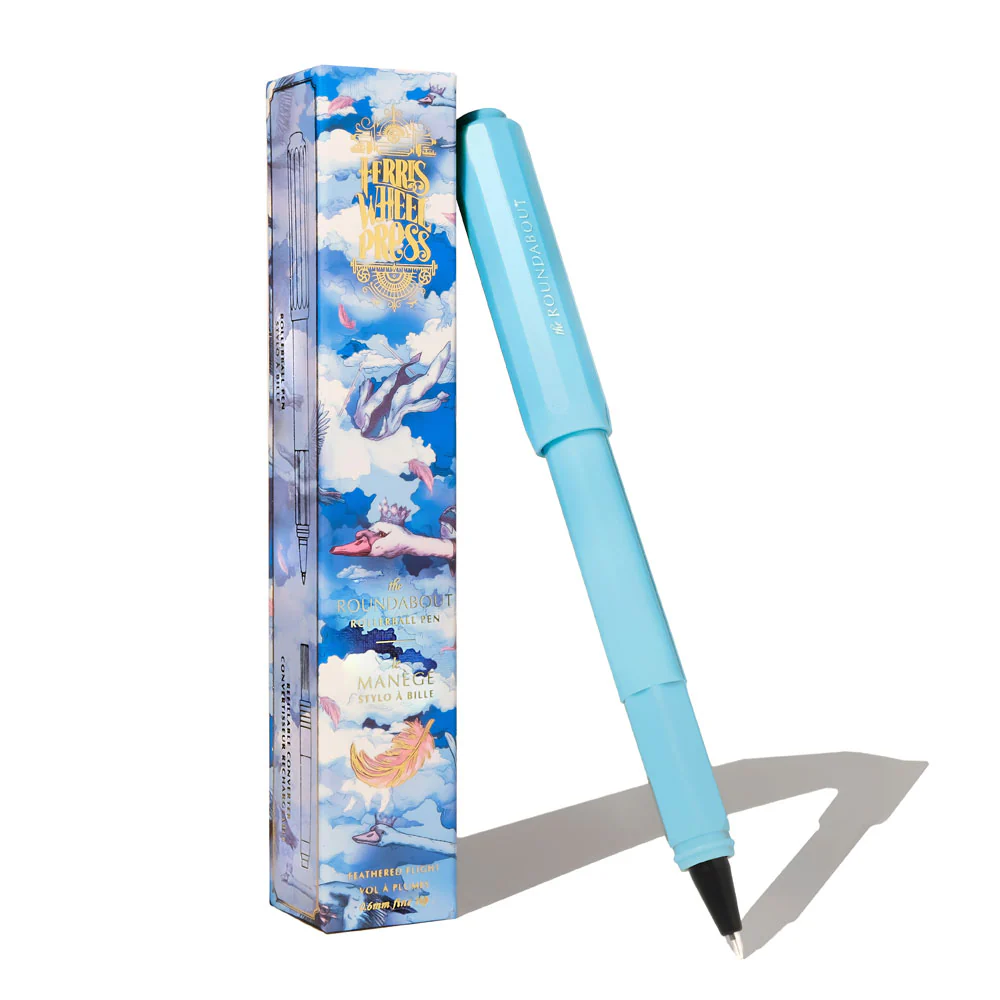 Ferris Wheel Press Roundabout Feathered Flight Rollerball Pen - Nail Gallerys