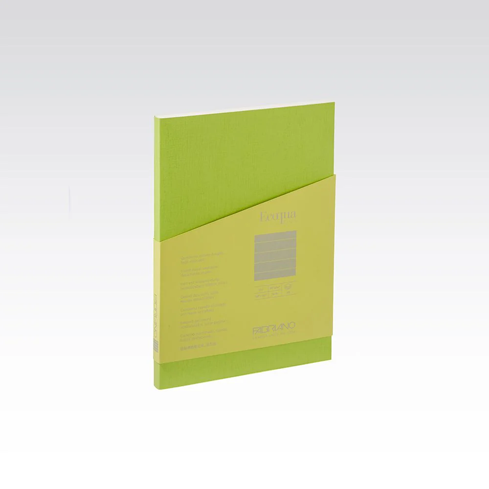 Fabriano Ecoqua Plus Glued 90gsm Lined A5 Notebooks - Nail Gallerys