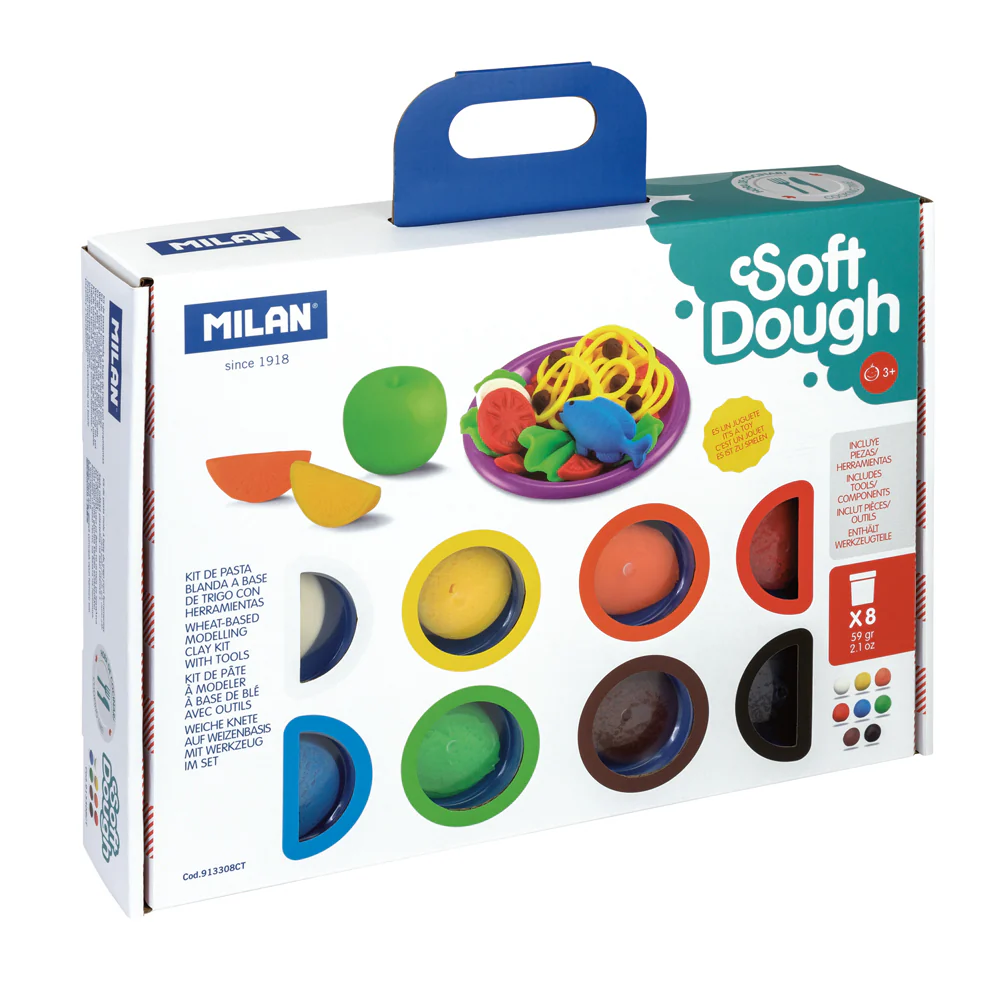 Milan Soft Dough Cooking Time Play Kit - Nail Gallerys