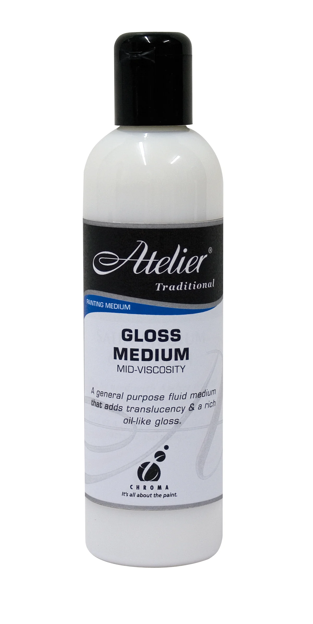 Atelier Mid Viscosity Gloss Medium 250ml - Nail Gallerys