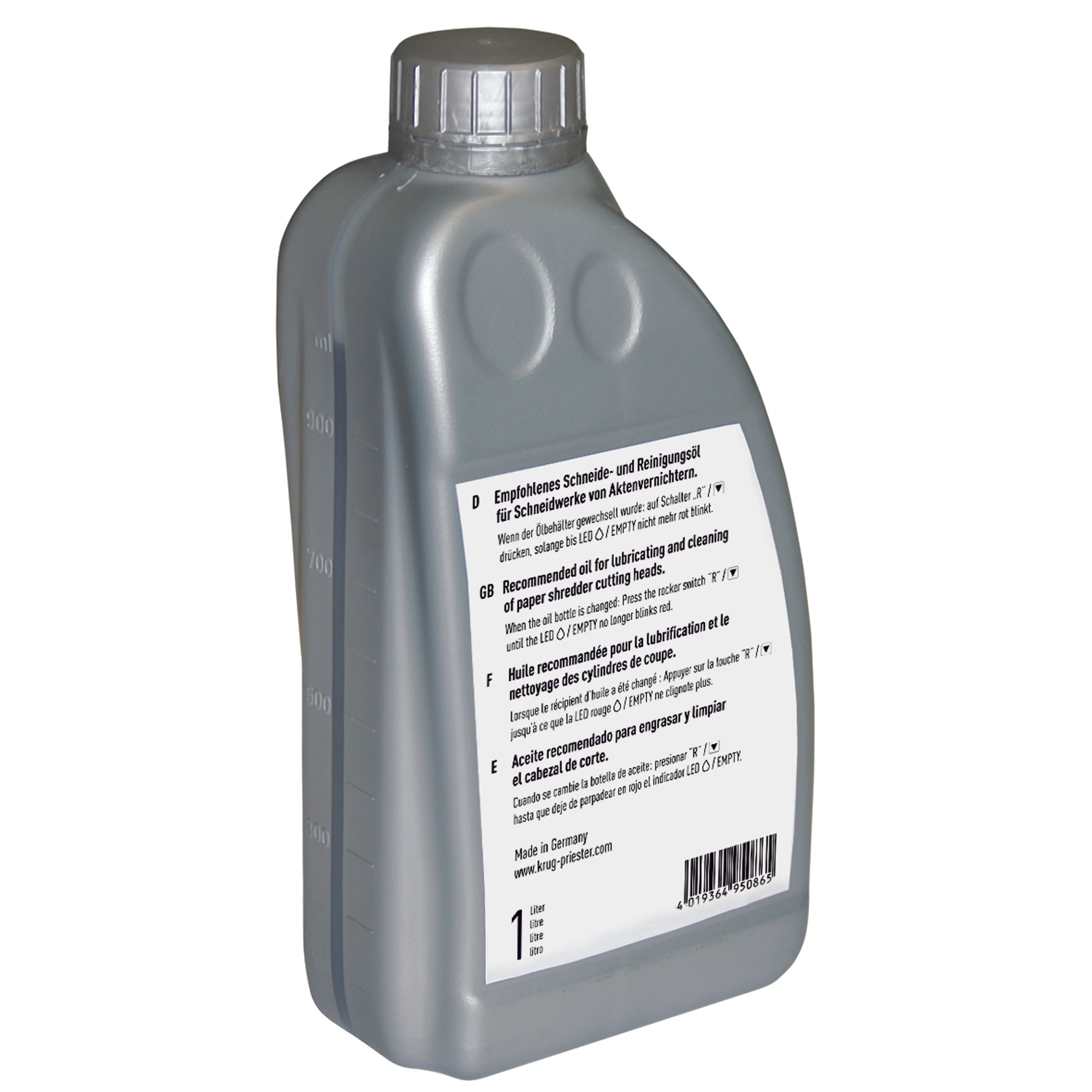 Ideal Shredder Lubricating Oil 1 Litre - Nail Gallerys