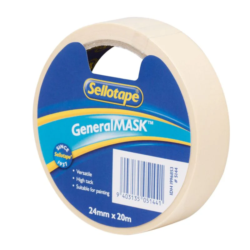 Sellotape 5144 General Mask 24mmx20m - Nail Gallerys