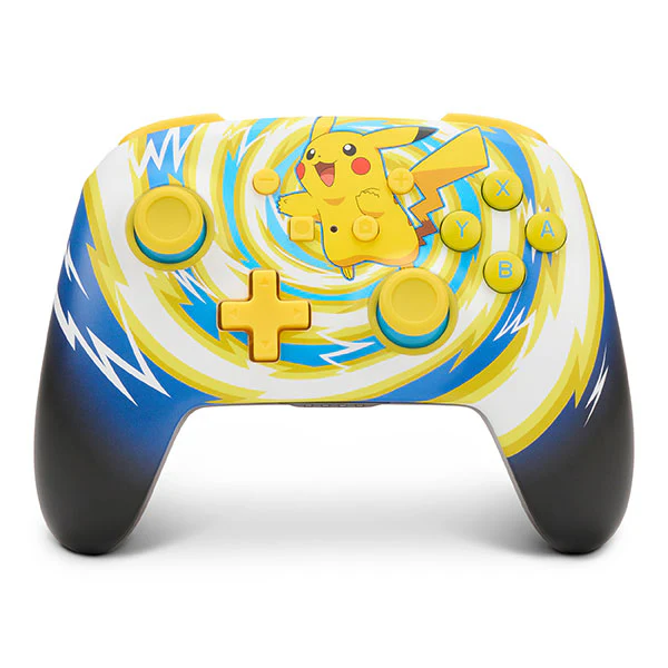 Powera Enhanced Wireless Controller Pikachu Vortex Nintendo Switch - Nail Gallerys
