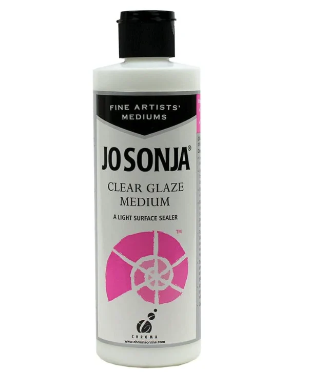 Jo Sonja Clear Glaze Medium 250ml - Nail Gallerys