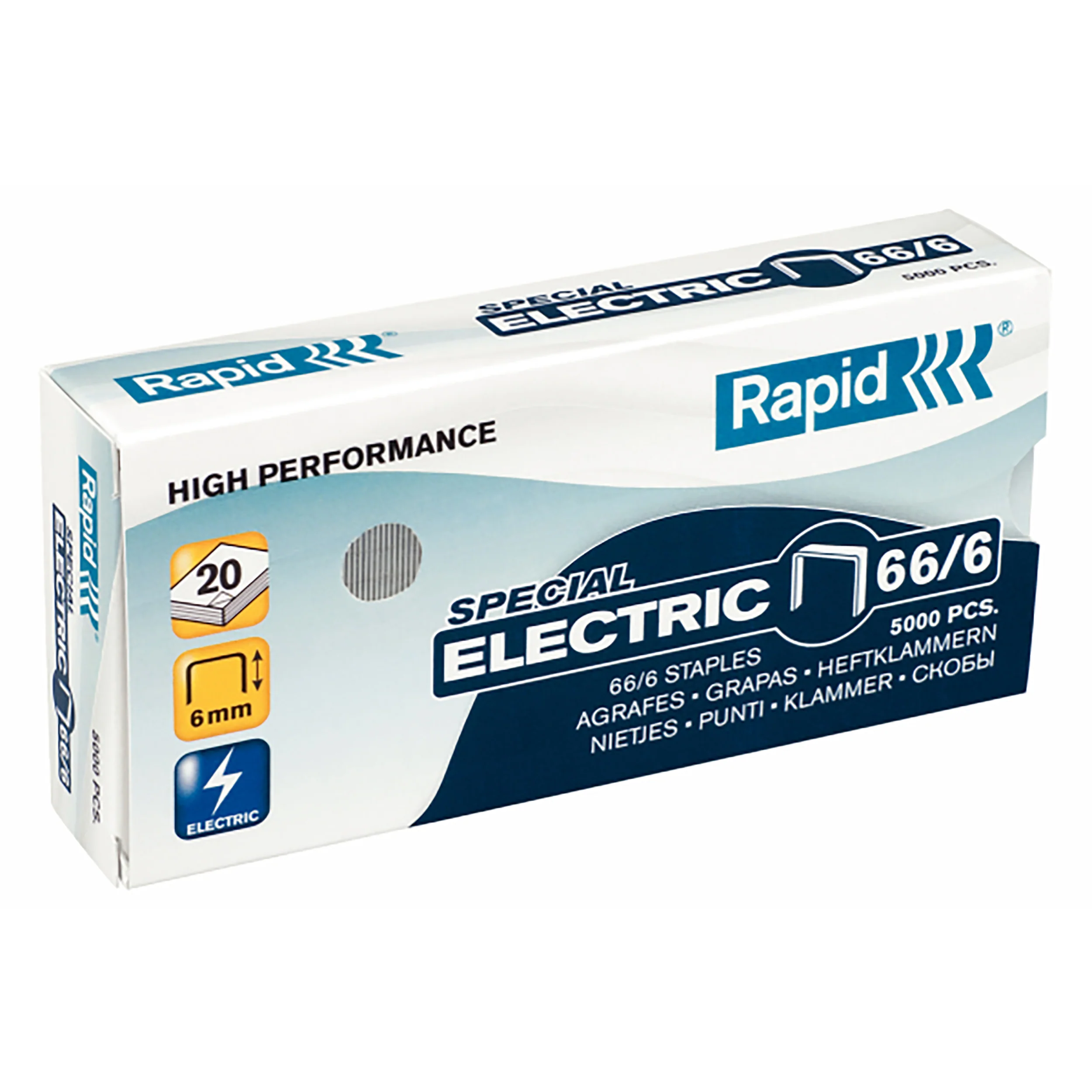 Rapid Staples 66/6mm Box Of 5000 - Nail Gallerys
