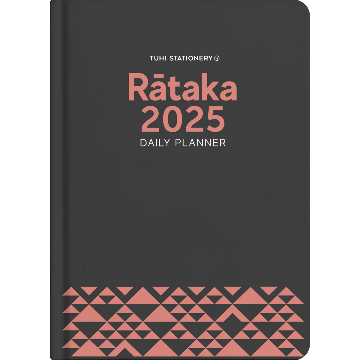 Tuhi B51 Day Per Page Premium Rataka Black/Rose Gold 2025 Diary - Nail Gallerys