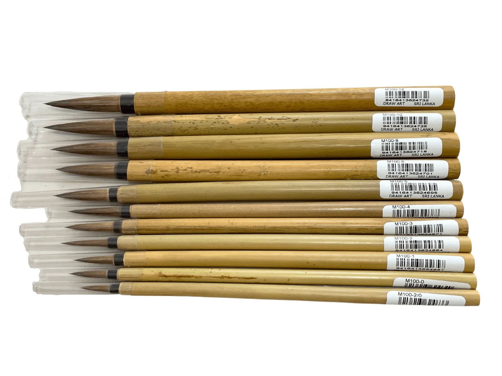 Das SM100 Hair Chinese Brushes - Nail Gallerys