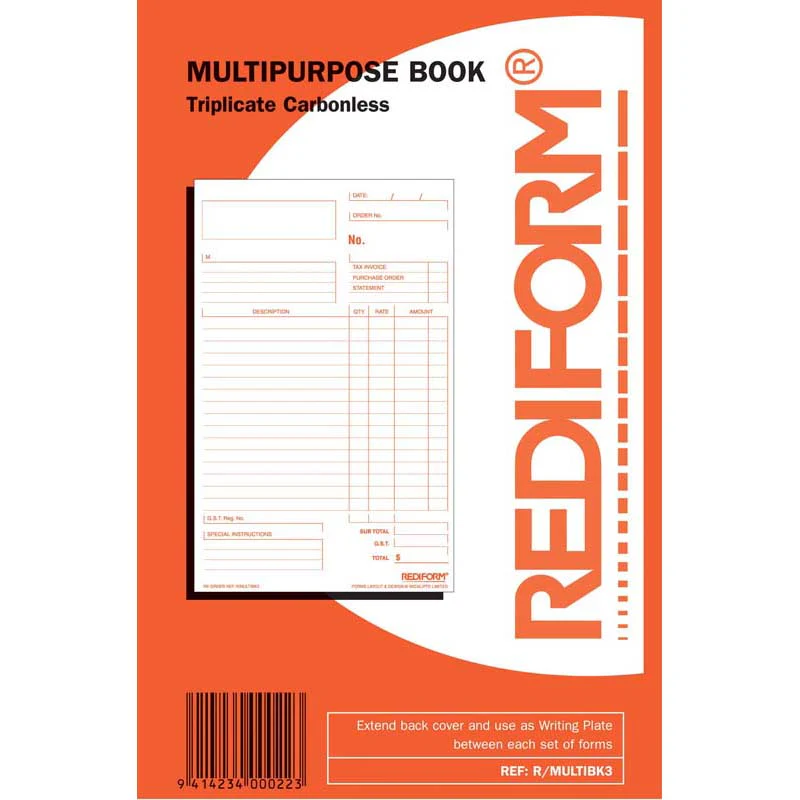 Rediform Book Multipurpose R/multibk3 - Nail Gallerys