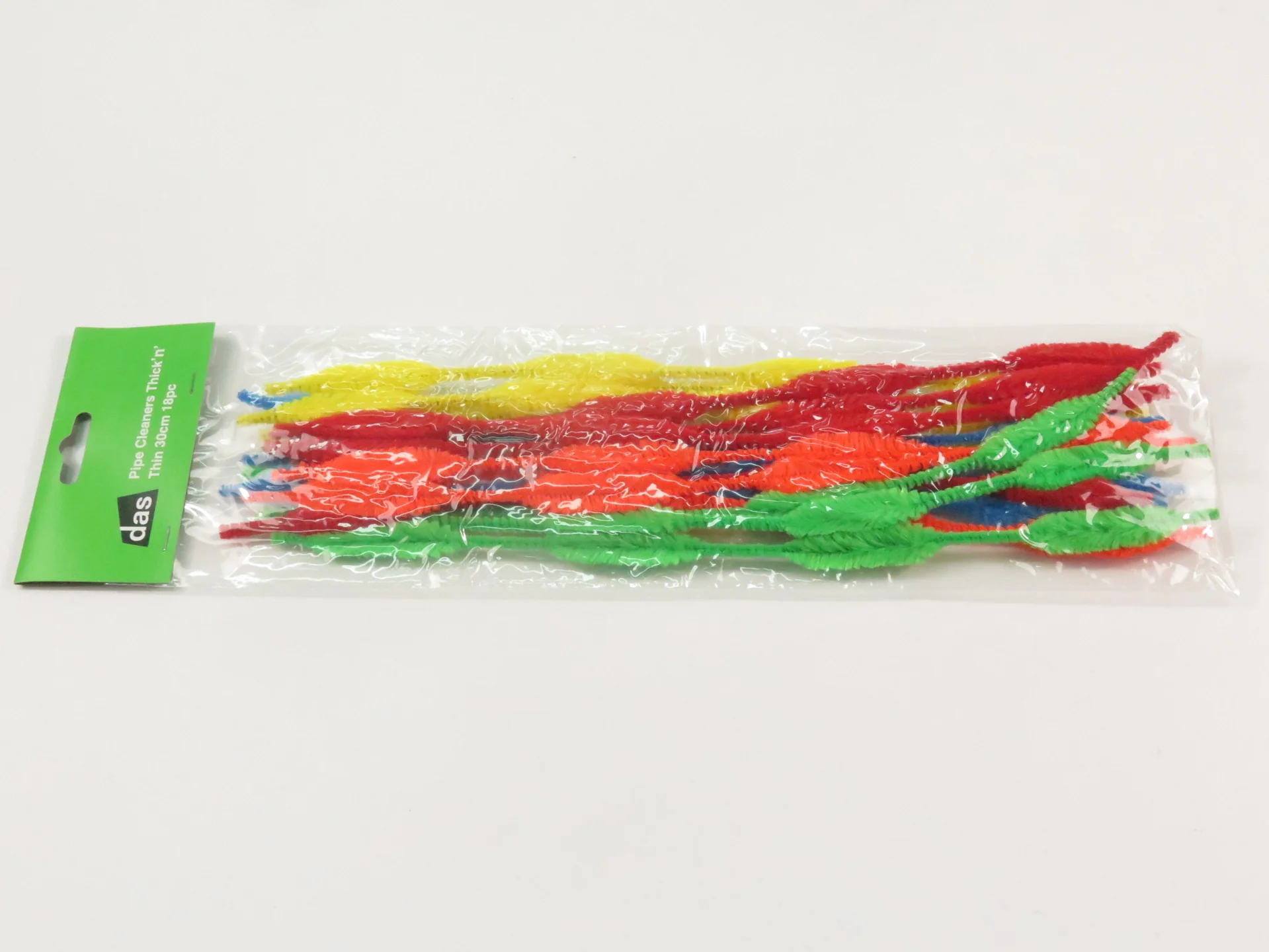 Das Pipe Cleaners Thicknthin 30cm Pack Of 18 - Nail Gallerys