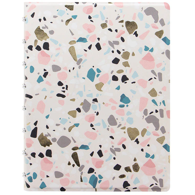 Filofax A5 Architex Terrazzo Notebook - Nail Gallerys