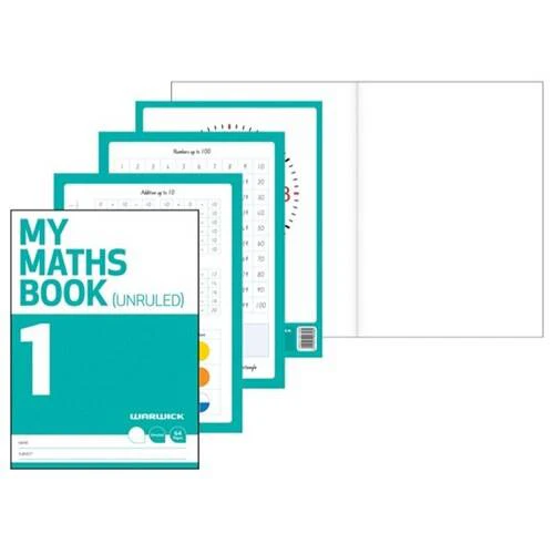 Warwick Exercise My Maths Book 1 64 Page - Nail Gallerys