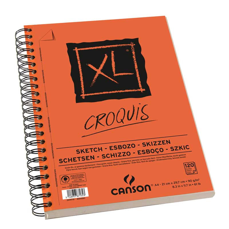 Canson XL Croquis 90gsm 120 Sheet Sketch Pads - Nail Gallerys