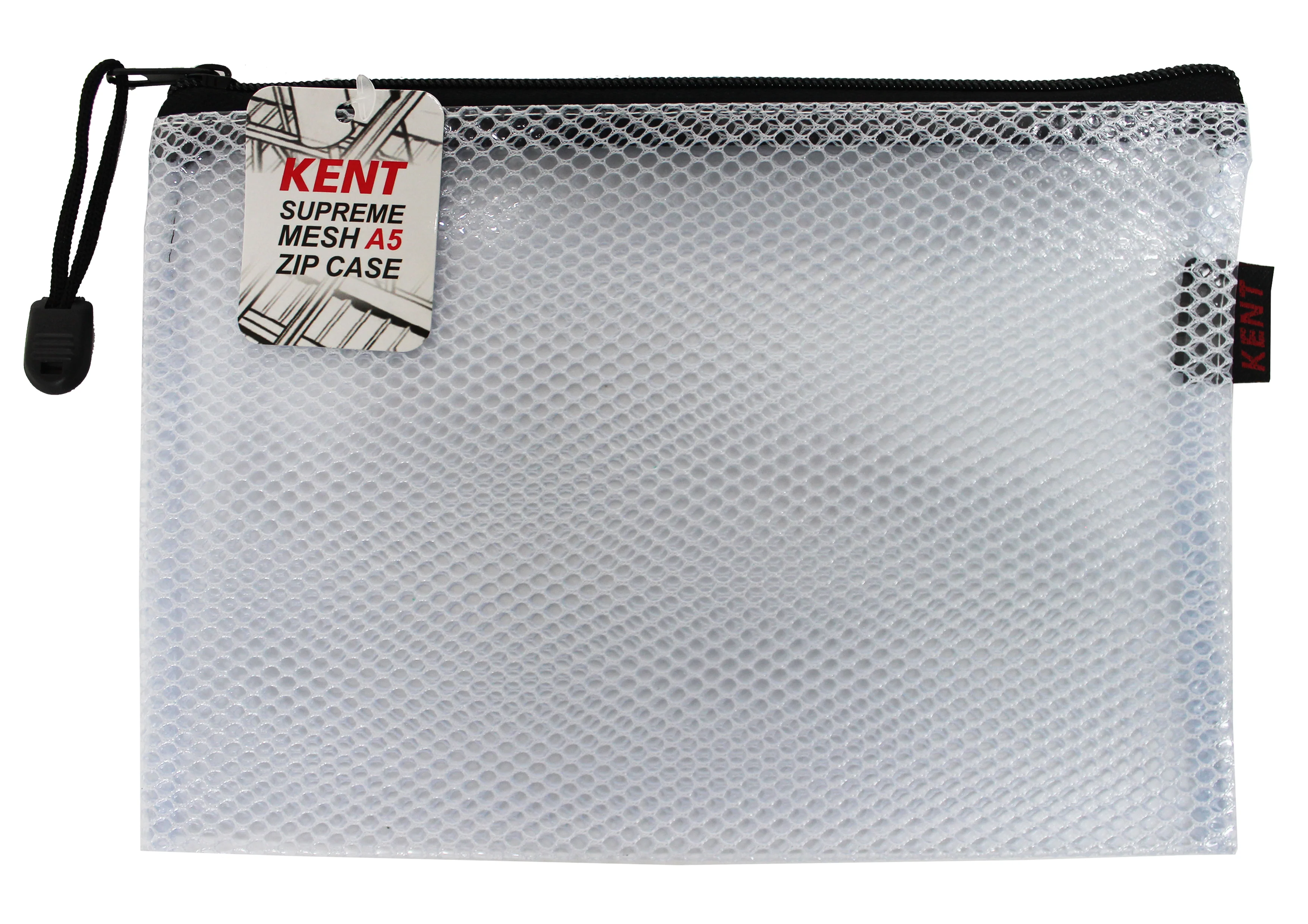 Kent Supreme Mesh A5+ 230x165mm Zip Case - Nail Gallerys