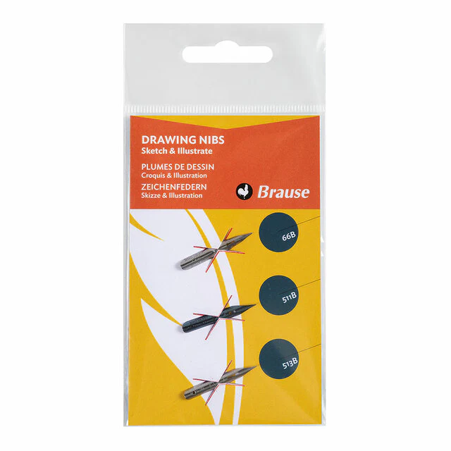Brause Drawing Nib Set - Nail Gallerys