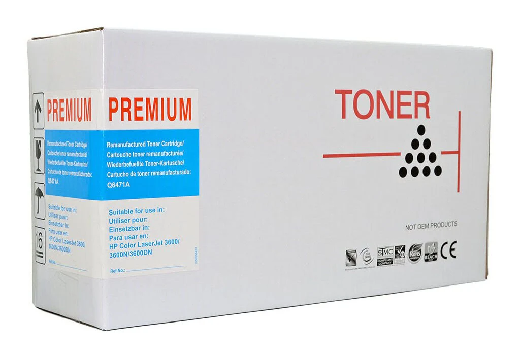 Icon Remanufactured Hp Q6471a/ Cart 317 Cyan Toner Cartridge - Nail Gallerys