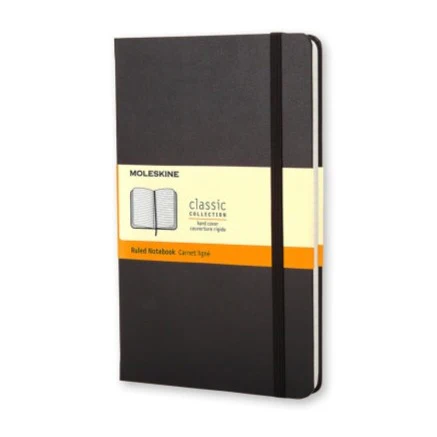 Moleskine Pocket Ruled Hard Cover Notebooks - Nail Gallerys