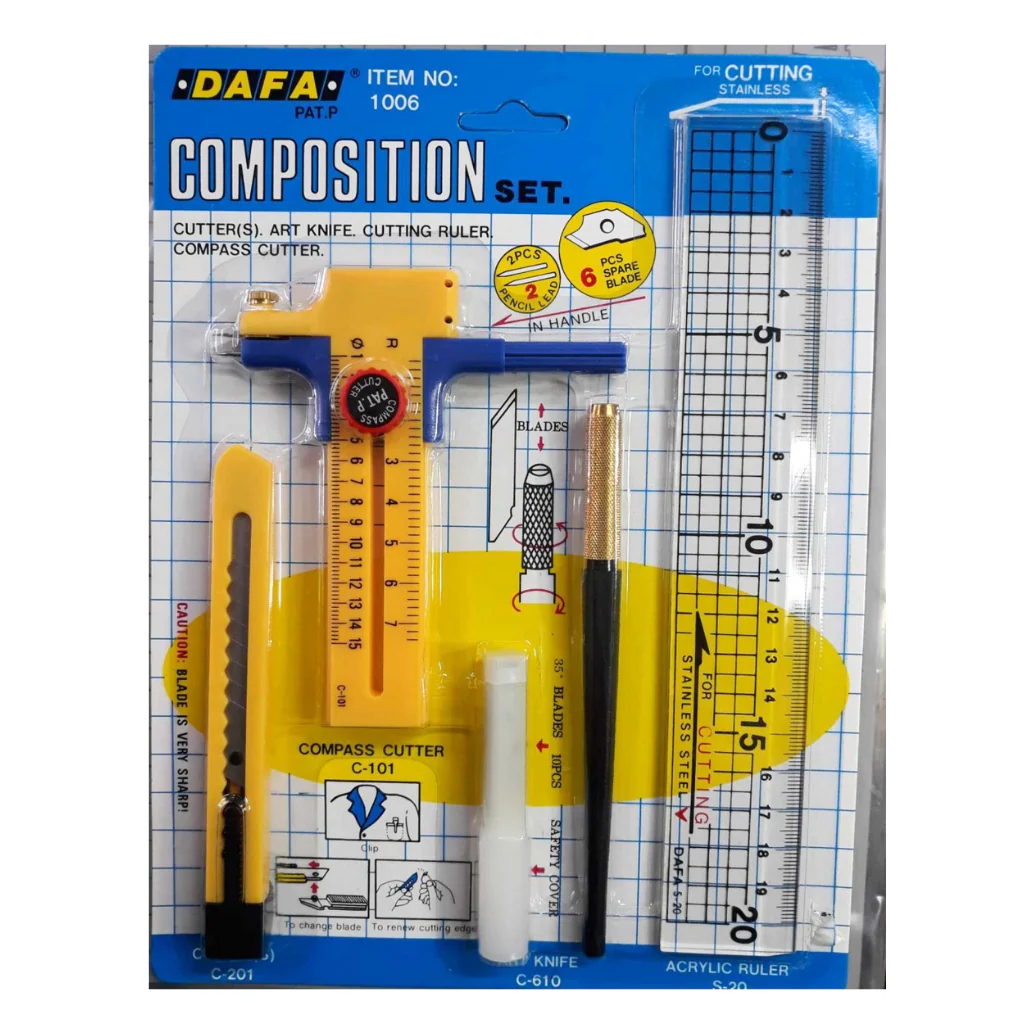 Dafa Composition Cutting Set M-4 - Nail Gallerys