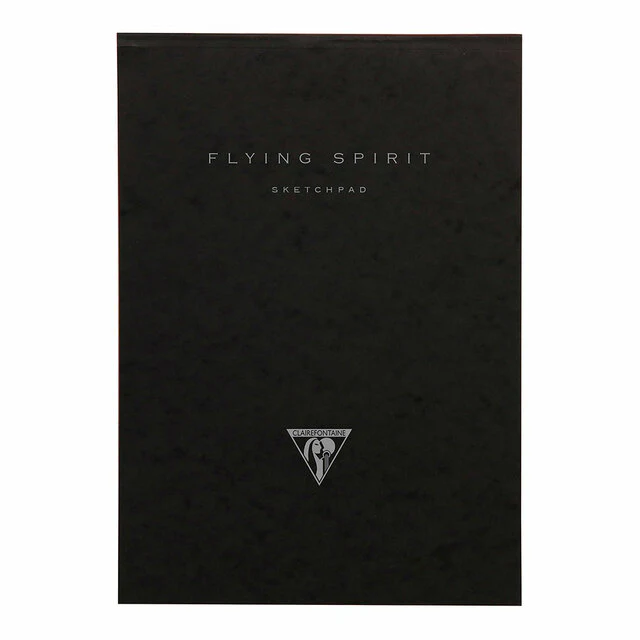 Clairefontaine Flying Spirit Sketch Pad A4 Black - Nail Gallerys