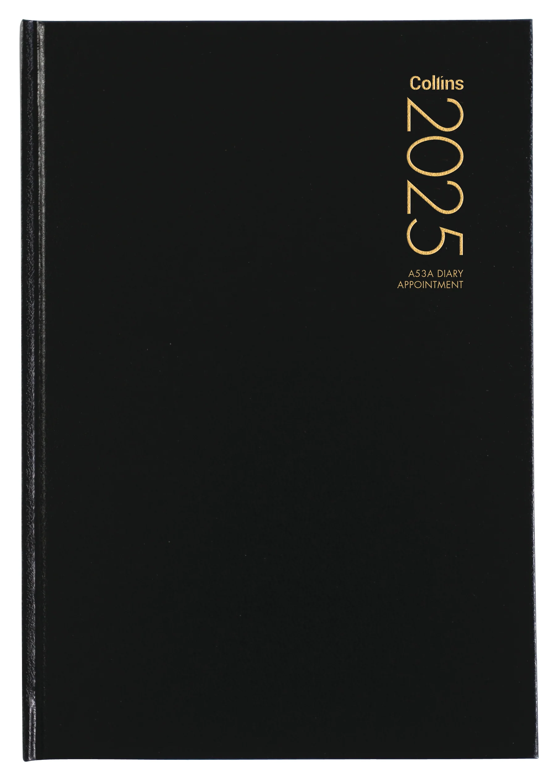 Collins A53A Black Appointment Diary - Nail Gallerys