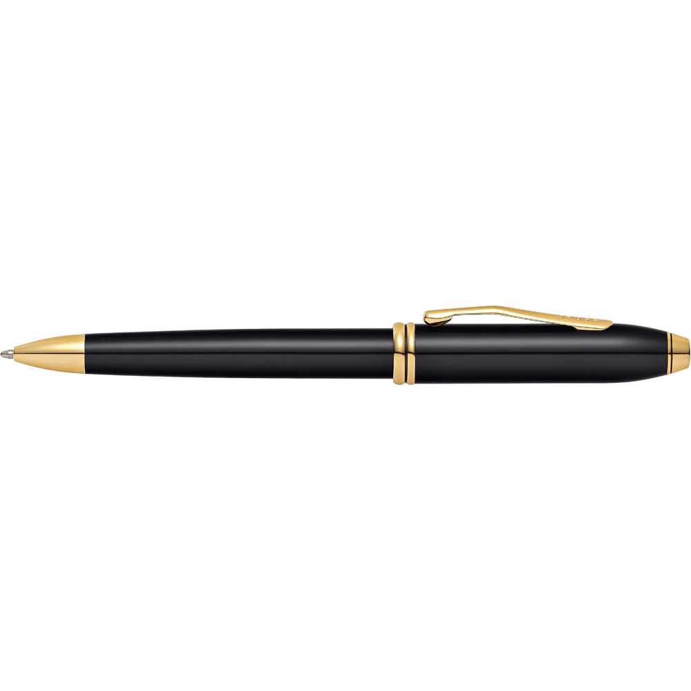 Cross Townsend Classic Black Lacquer Ballpoint Pen - Nail Gallerys