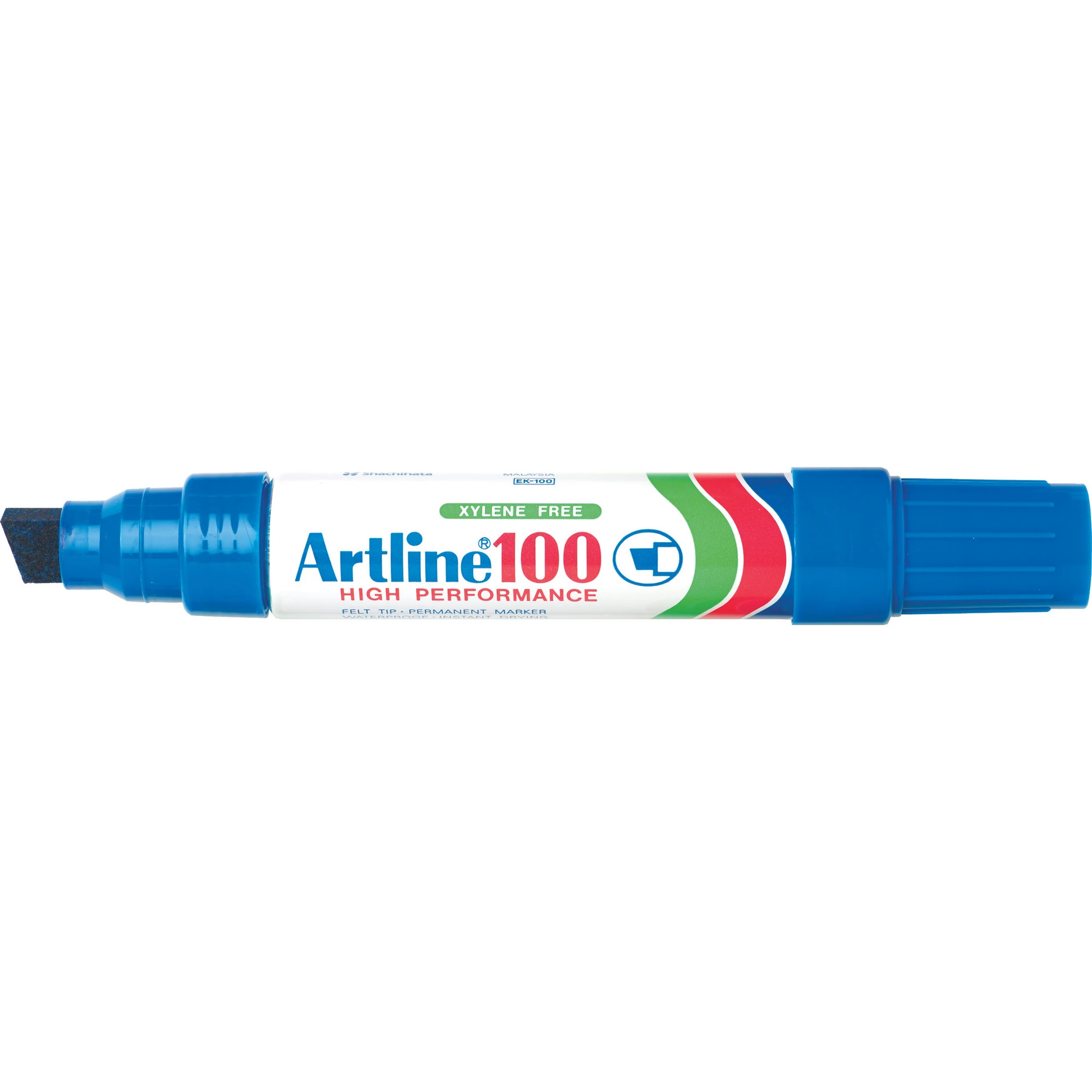Artline 100 Permanent Marker 12mm Chisel Nib - Nail Gallerys