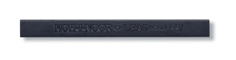 Koh-I-Noor Black Drawing Leads - Pack Of 18 - Nail Gallerys
