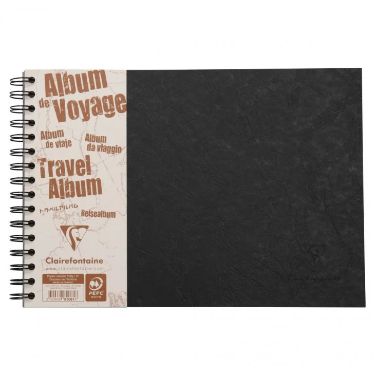 Clairefontaine Age Bag Travel Album A4 - Nail Gallerys