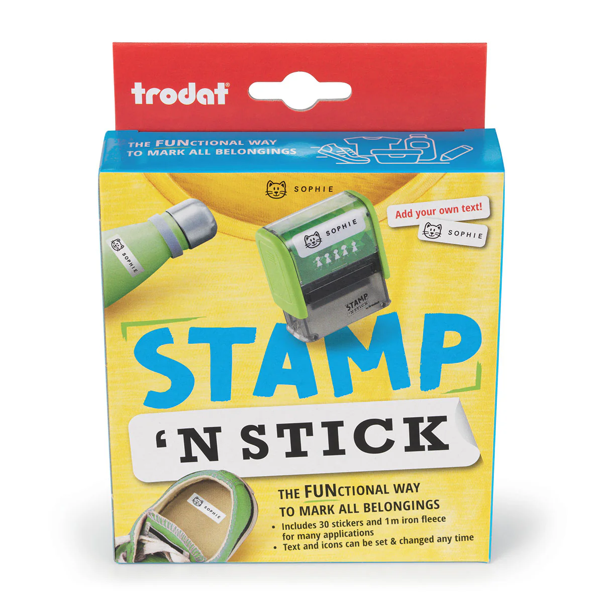 Trodat Stamp 'N Stick DIY Kit - Nail Gallerys