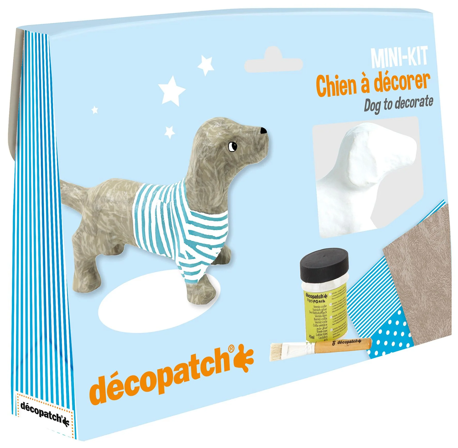 Decopatch Dachshund Mini Mache Kit - Nail Gallerys