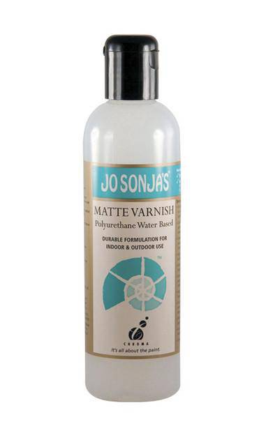 Jo Sonja Matte Varnish Water Based Polyurethane 250ml - Nail Gallerys