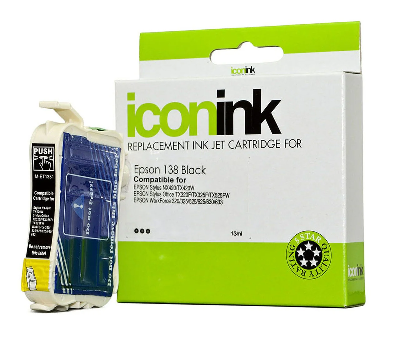 Icon Compatible Epson 138 Ink Cartridge - Nail Gallerys