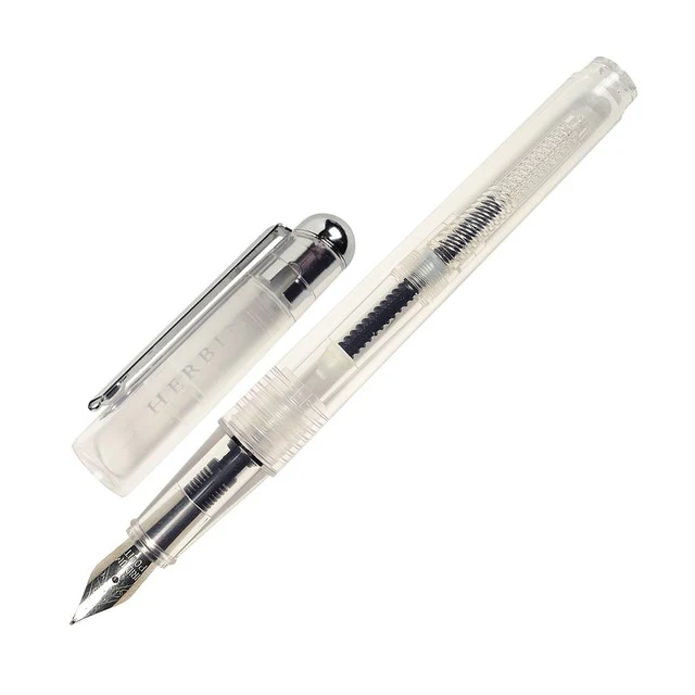 Jacques Herbin Transparent Fountain Pen With Converter - Nail Gallerys